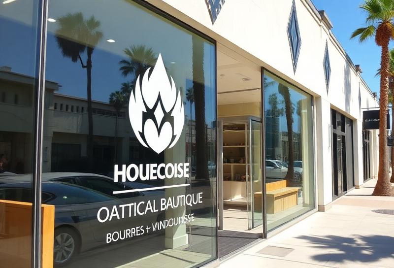Storefront window graphics installation in San Bernardino County