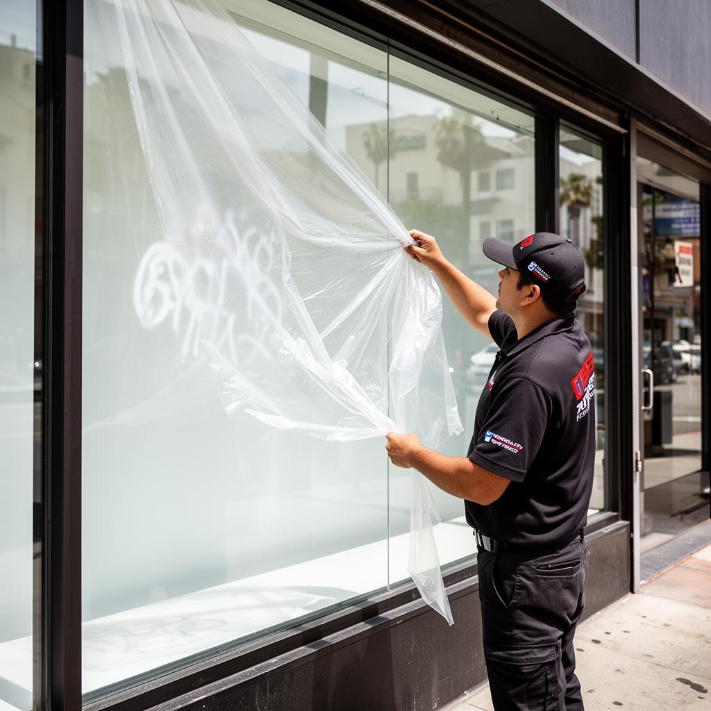 Anti-Graffiti Film in Tujunga, Los Angeles County