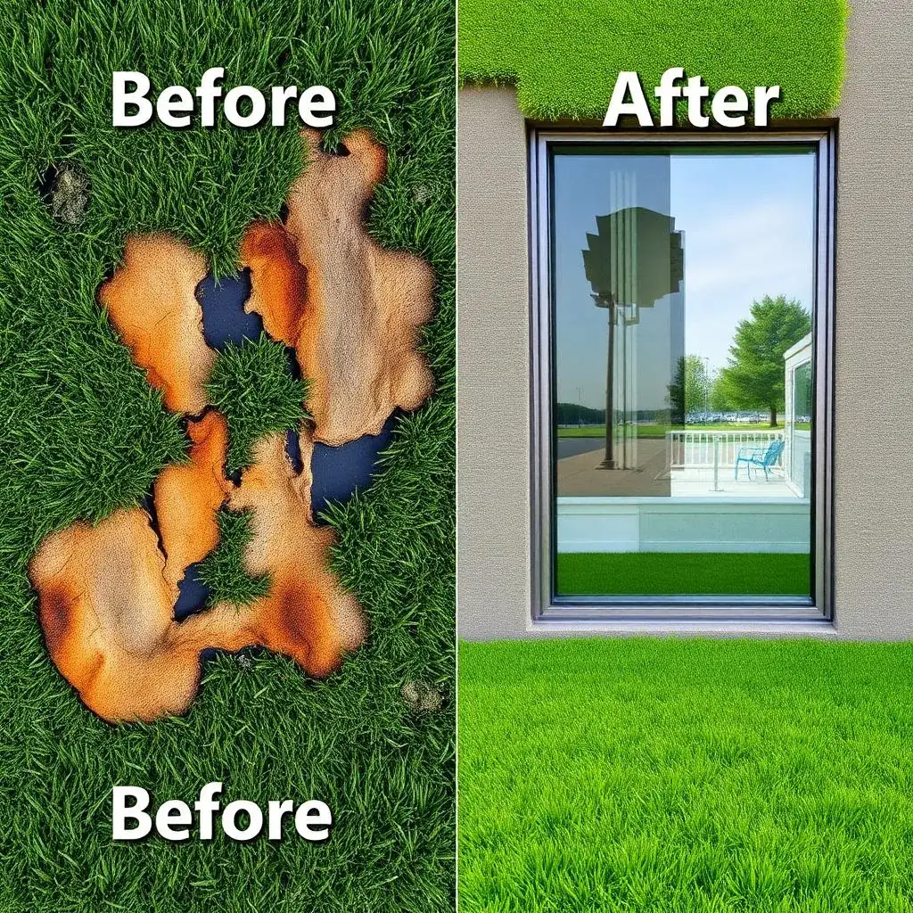 Turf Protection Window Film project in Las Vegas